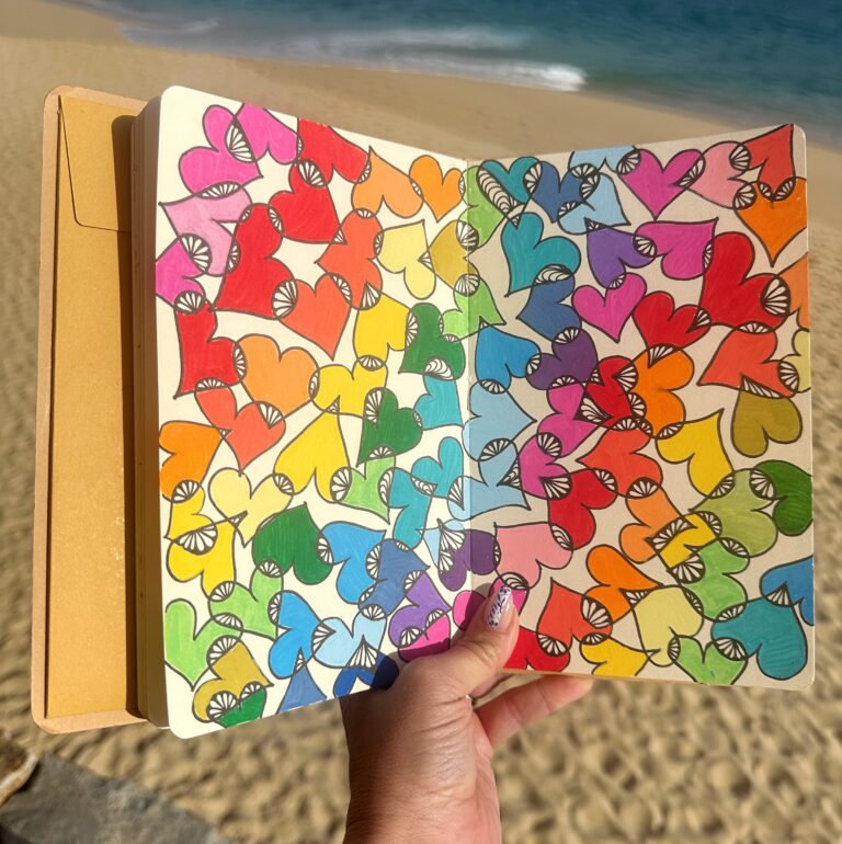 Easy Heart Drawing Pattern