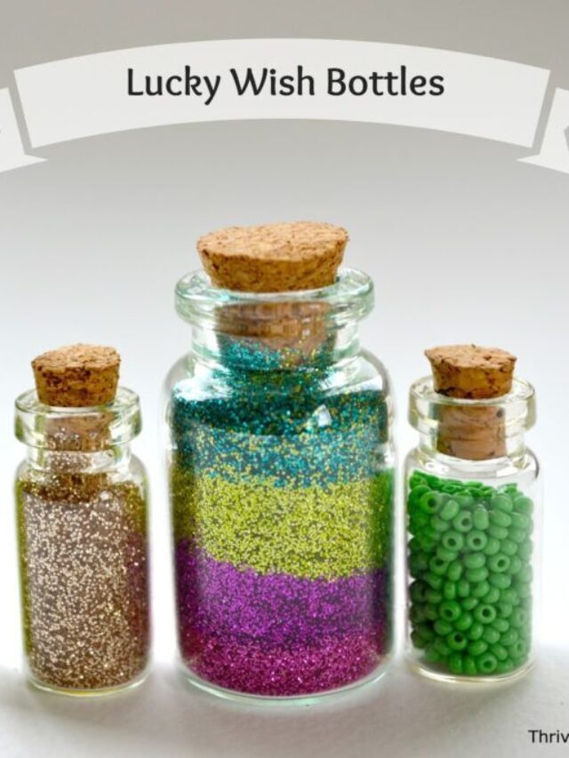 How to Make Lucky Wish Bottles for St. Patrick’s Day