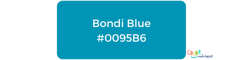 Bondi blue color