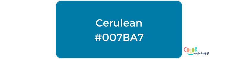 Cerulean color