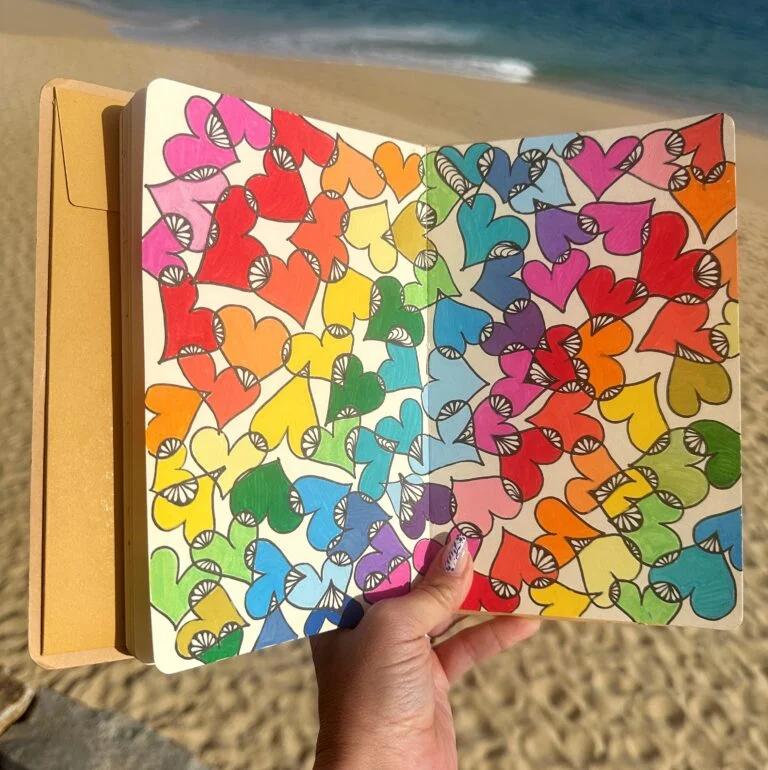 Easy Heart Drawing Pattern