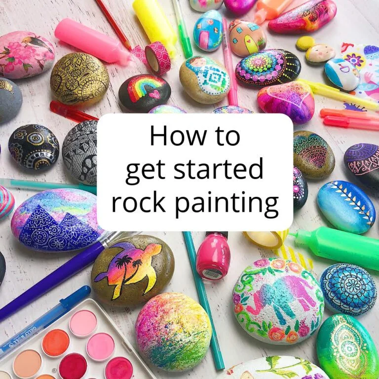How to Get Started Rock Painting