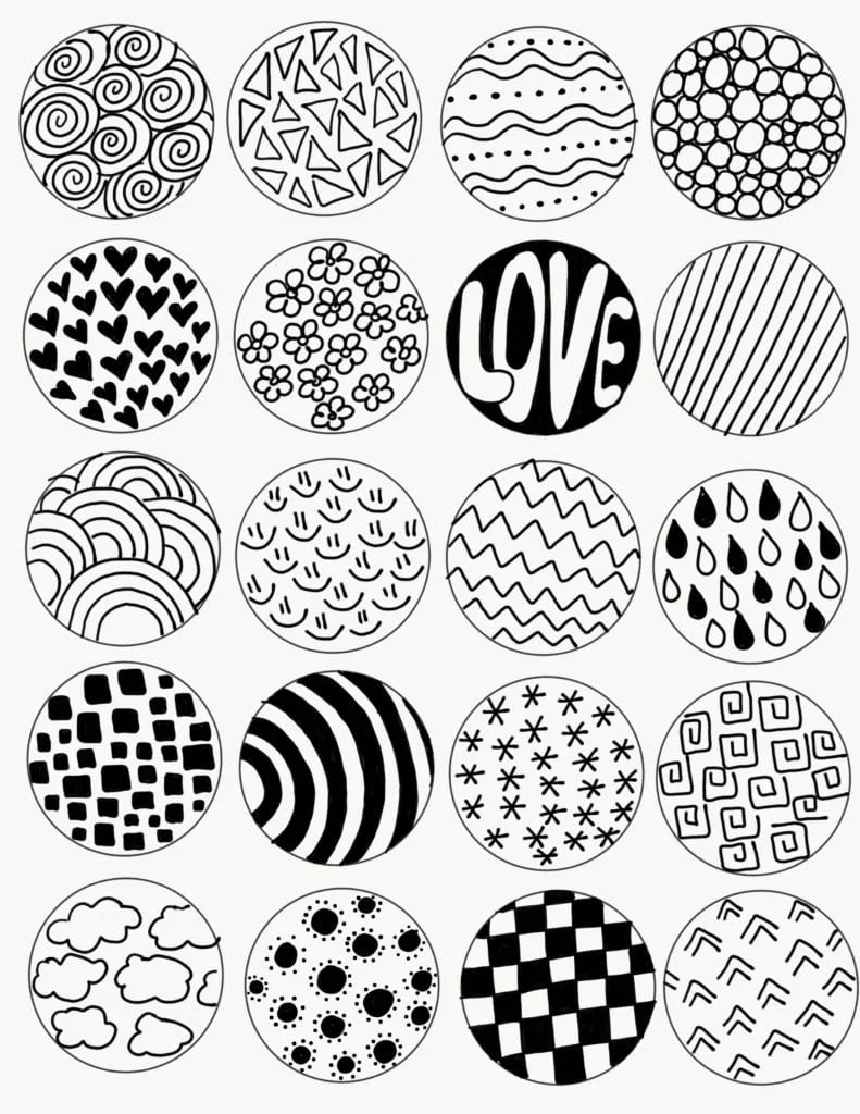 Zentangle Art Examples